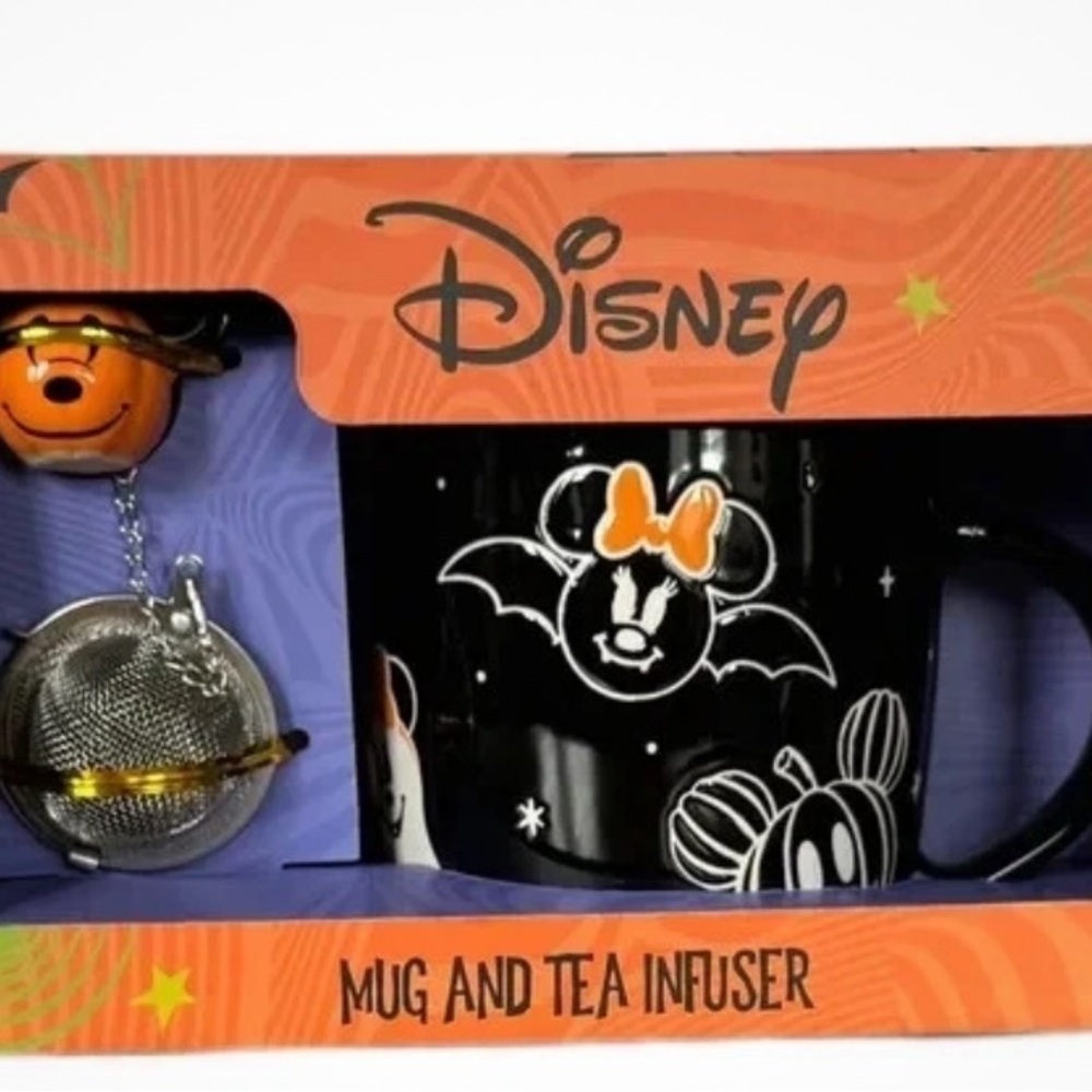 Disney Mickey mug and Tea infuser NIB - Picture 2 of 4